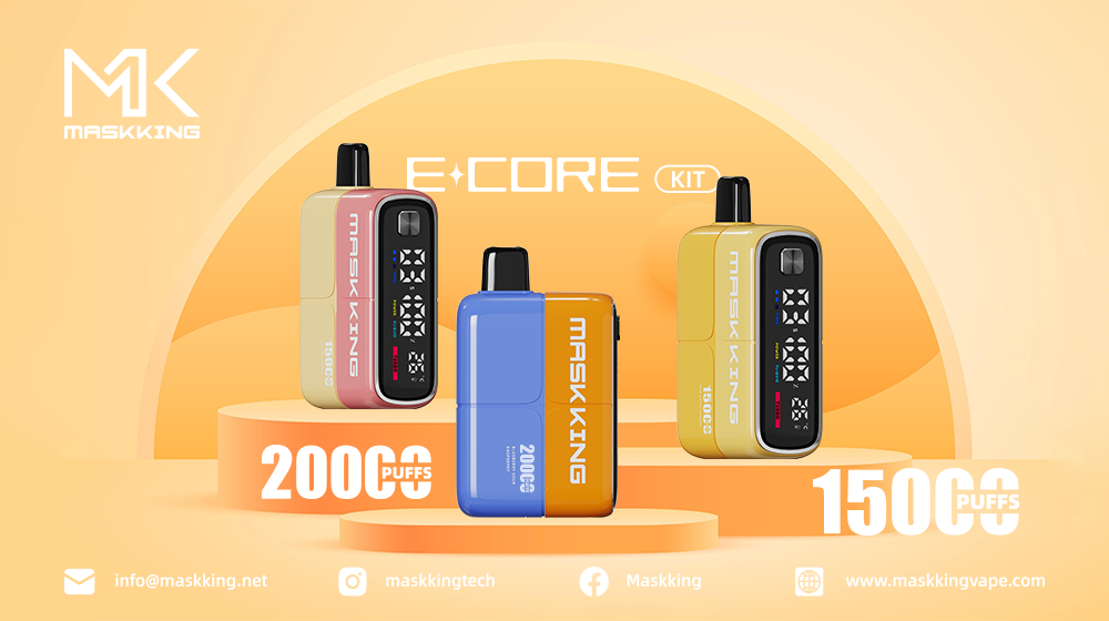 Maskking Leads the Multifunctional Trend of E-cigarettes: Innovative Design to Meet Diverse Needs